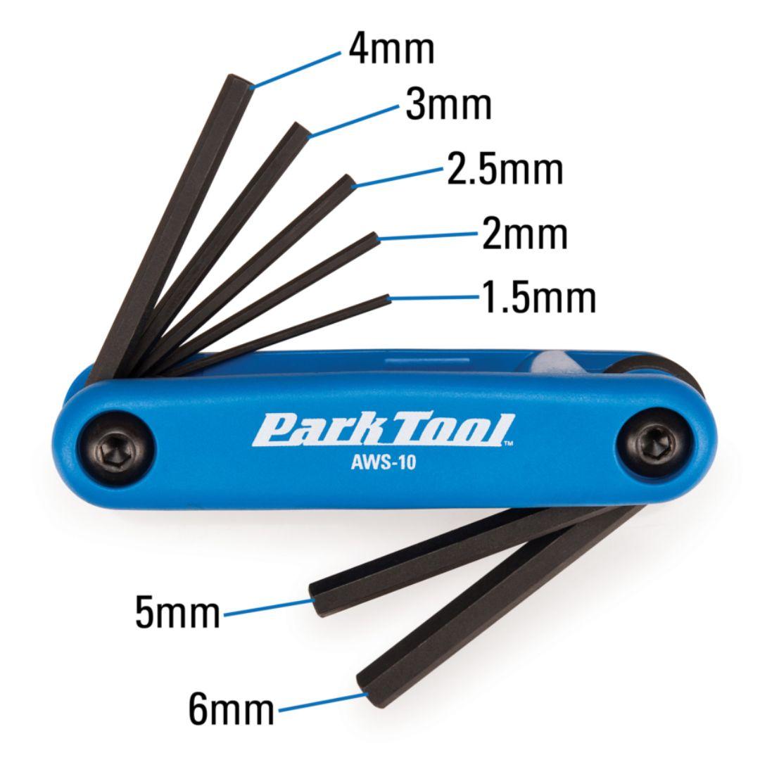 Park Tool Fold-Up Hex Wrench Set